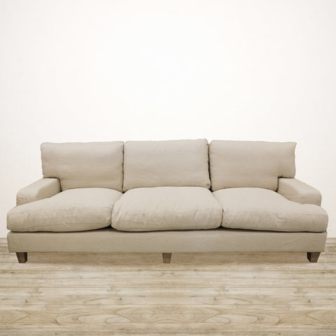 Lucchi 3 Seater Couch in Linen