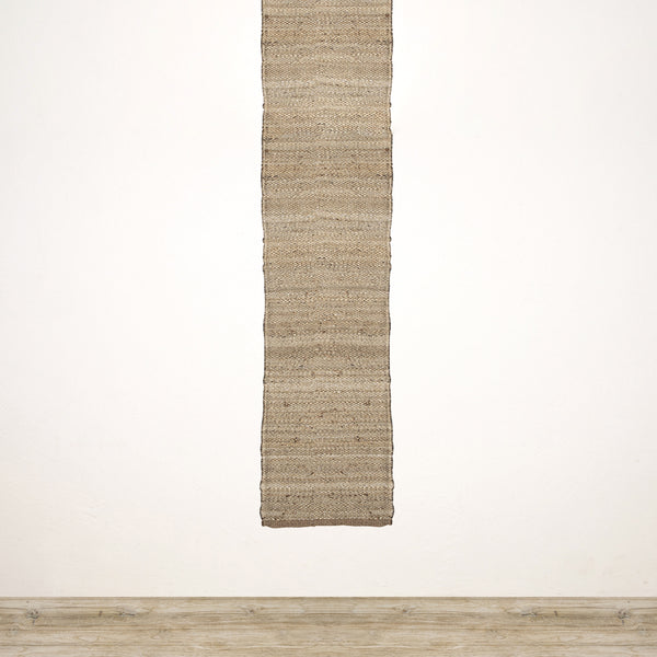 Natural 100% Jute Hall Runner Rug  3m