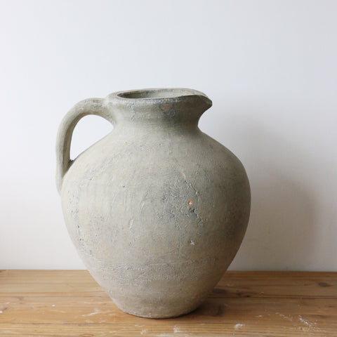 Tuscan Style Stone Jug Medium