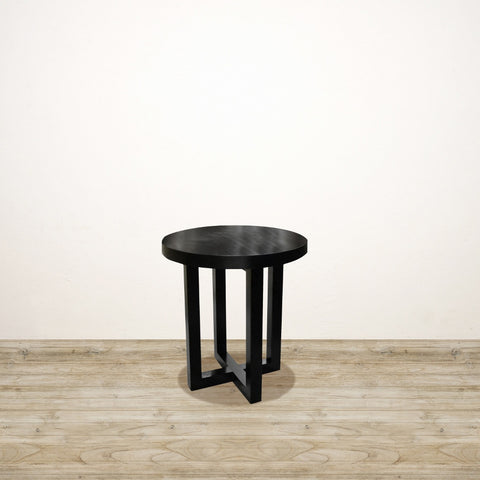 Tribeca Side Table with Cross Leg Detail