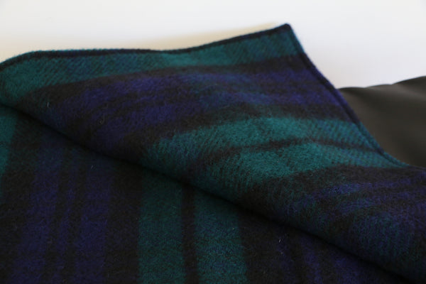 Large Eventer Picnic Rug in Blackwatch Tartan Wool