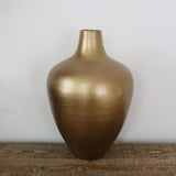 Urn Shape Vase in Brass Antique Finish - Medium