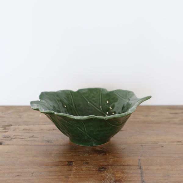 Green Vine Leaf Bowl