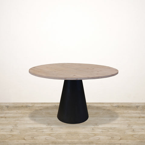 Paloma Recycled Pine Table with Conical Base