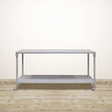 Industrial Recycled Pine Console in White Wash