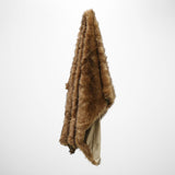 Luxury Moa Style Faux Fur Throw