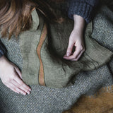 Libeco Marie Napkin in Green Stripe 42 x 42