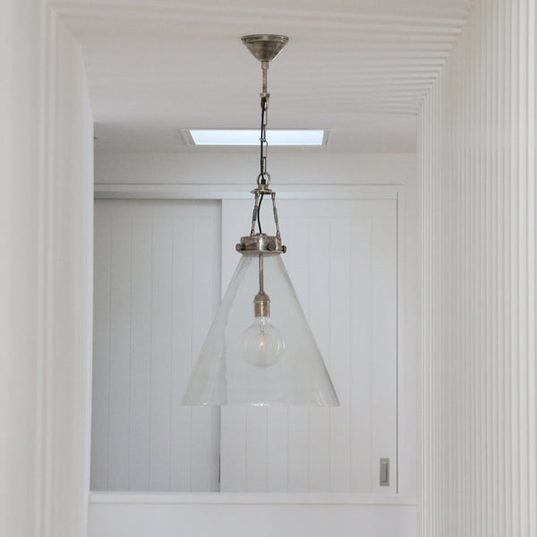 Vitrene Large Glass Hanging Light